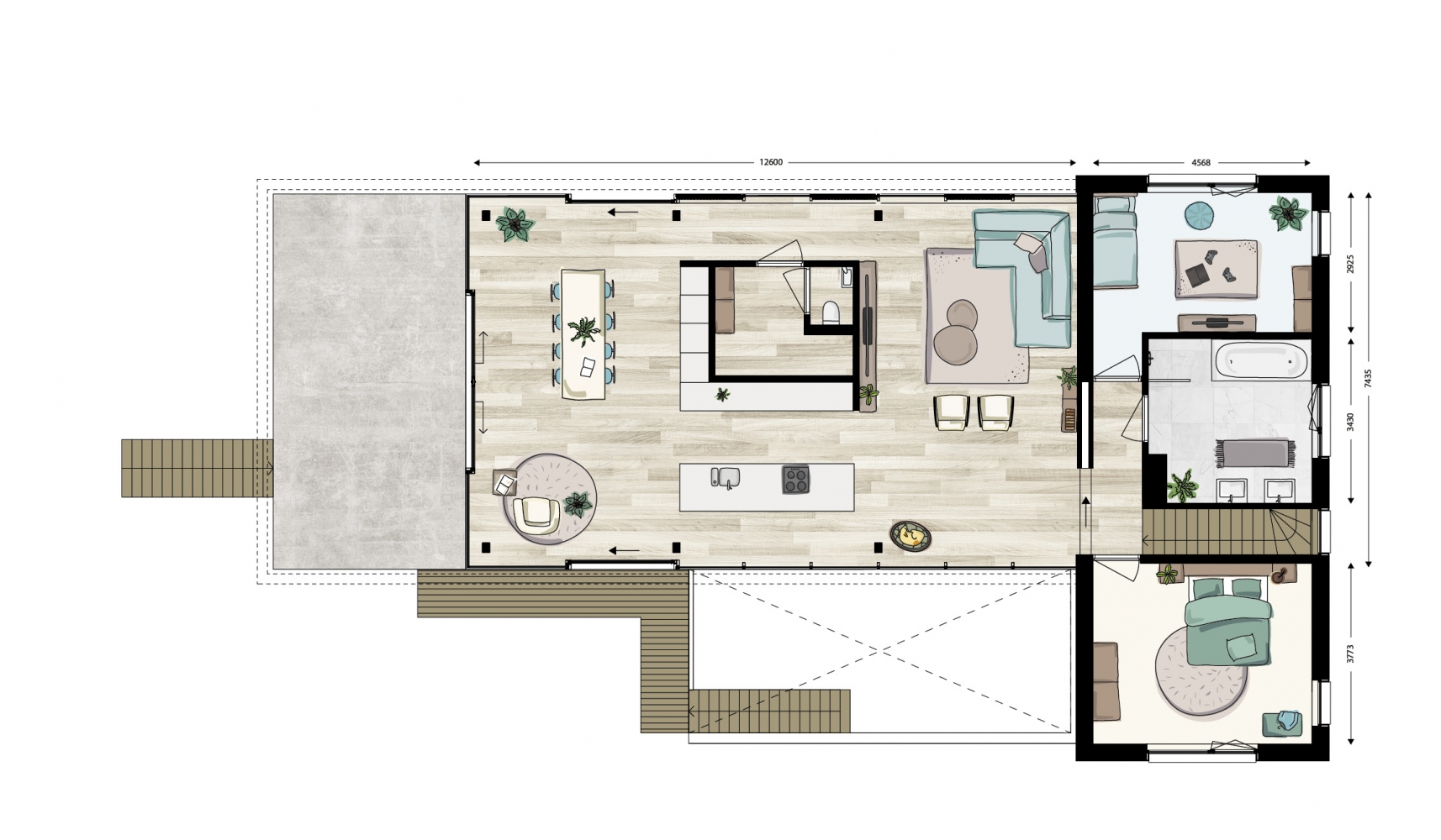 Plattegrond BG