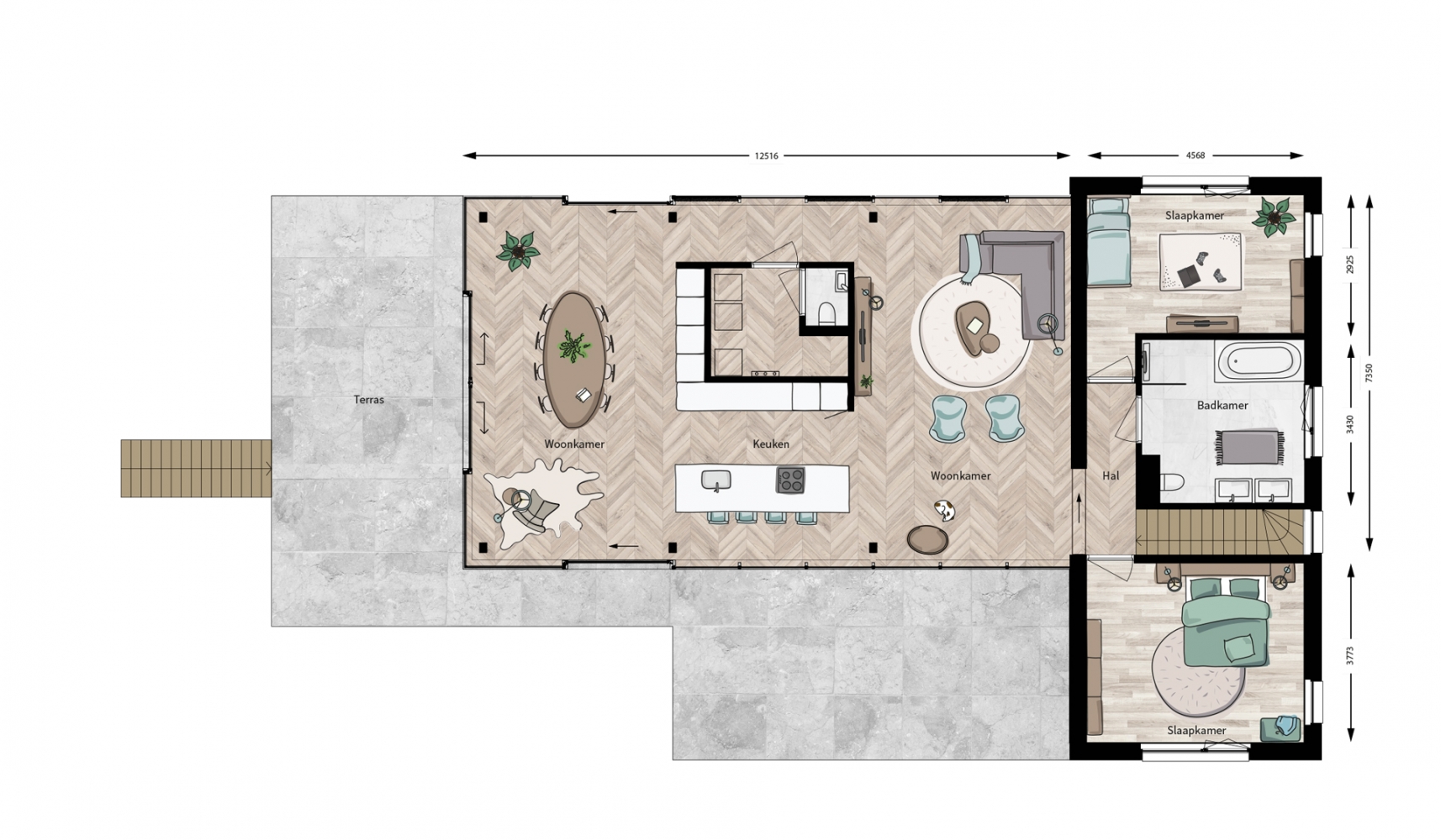 Plattegrond BG